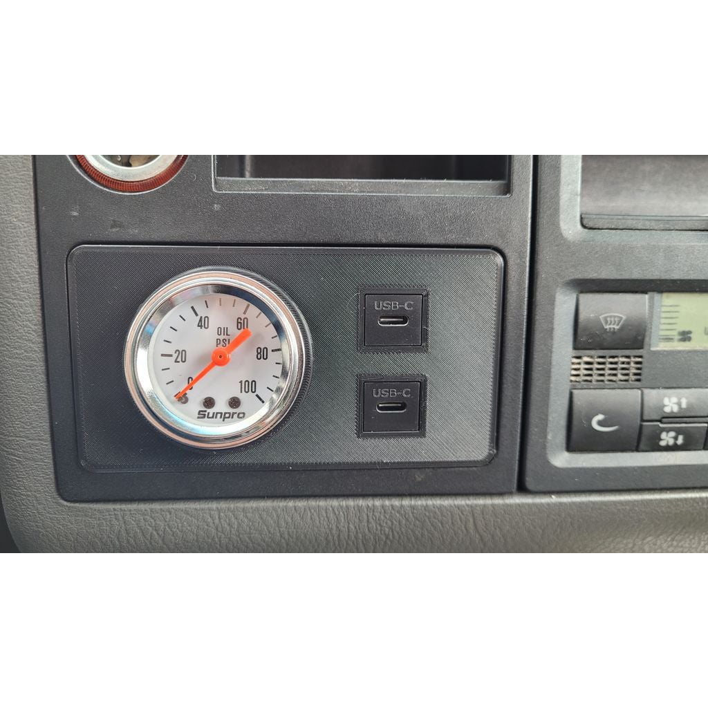 2001 VW T4/Eurovan gauge mount